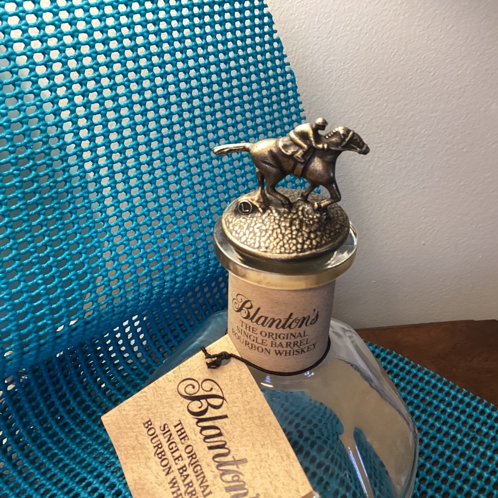 Blanton’ Bourbon Bottle w/ bag - Picture 3 of 7